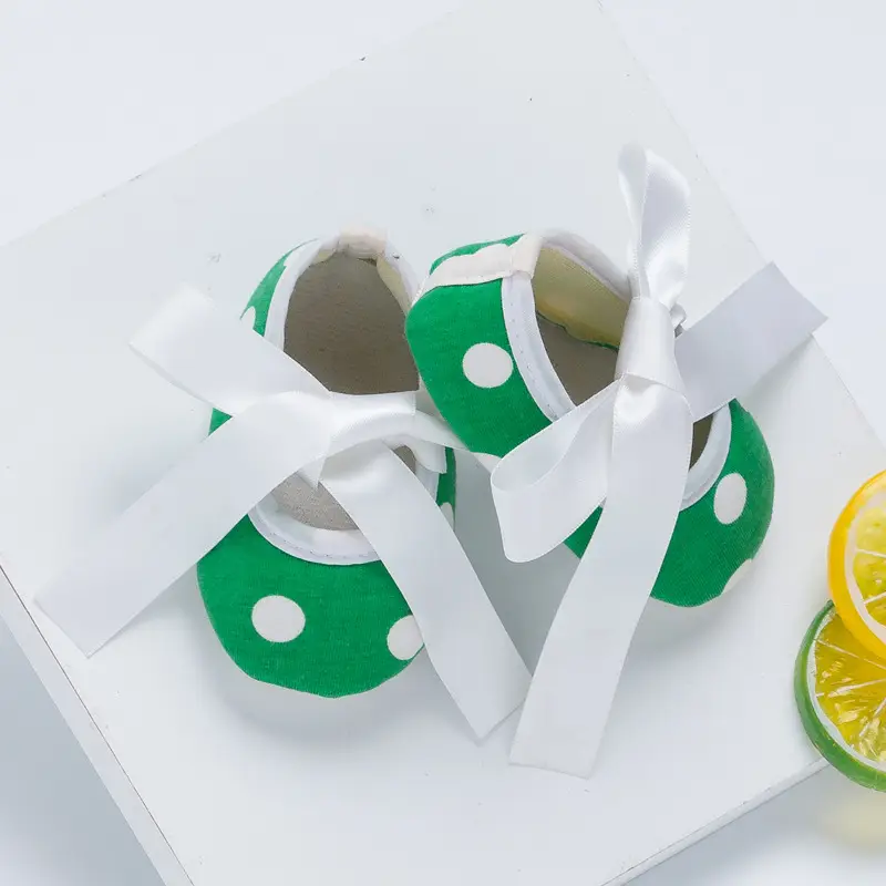 Baby Crossbody Shoes with Bow Decor