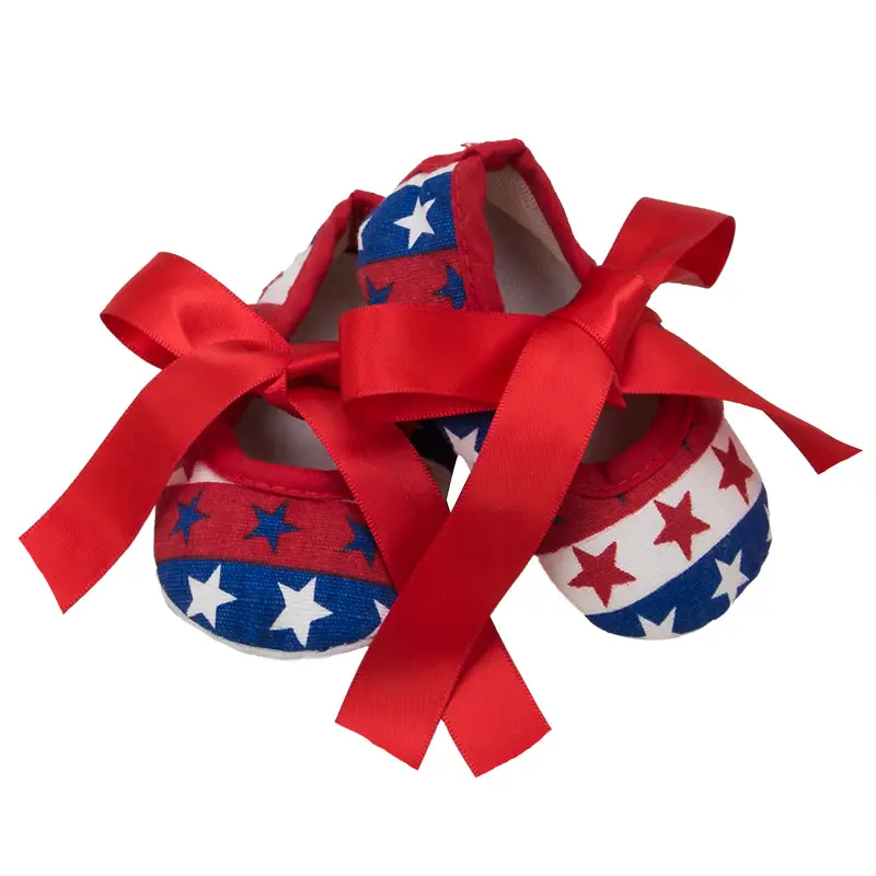 Baby Crossbody Shoes with Bow Decor