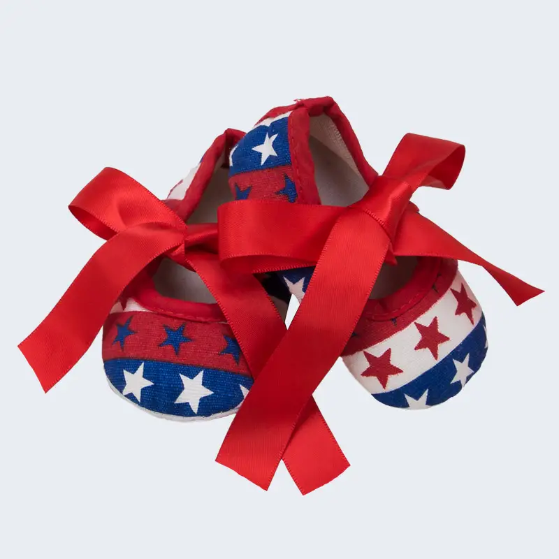 Baby Crossbody Shoes with Bow Decor