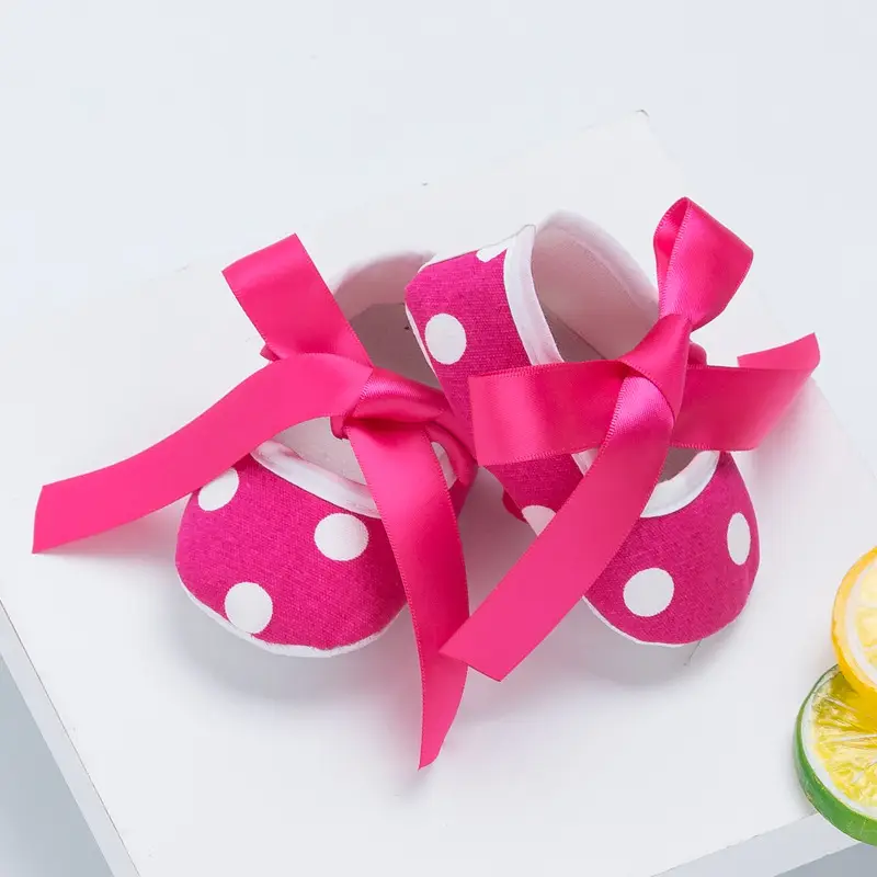 Baby Crossbody Shoes with Bow Decor