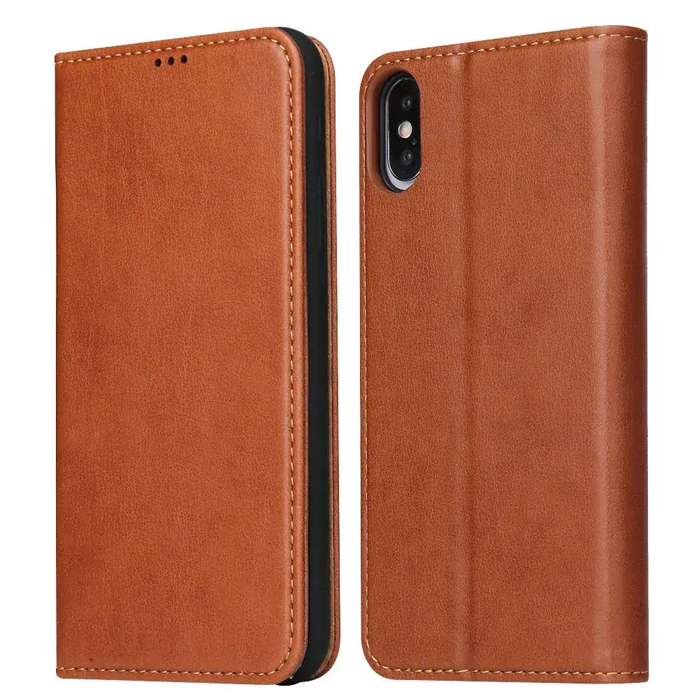 Apple iPhone 17 Leather Card Wallet Flip Case - Image 9