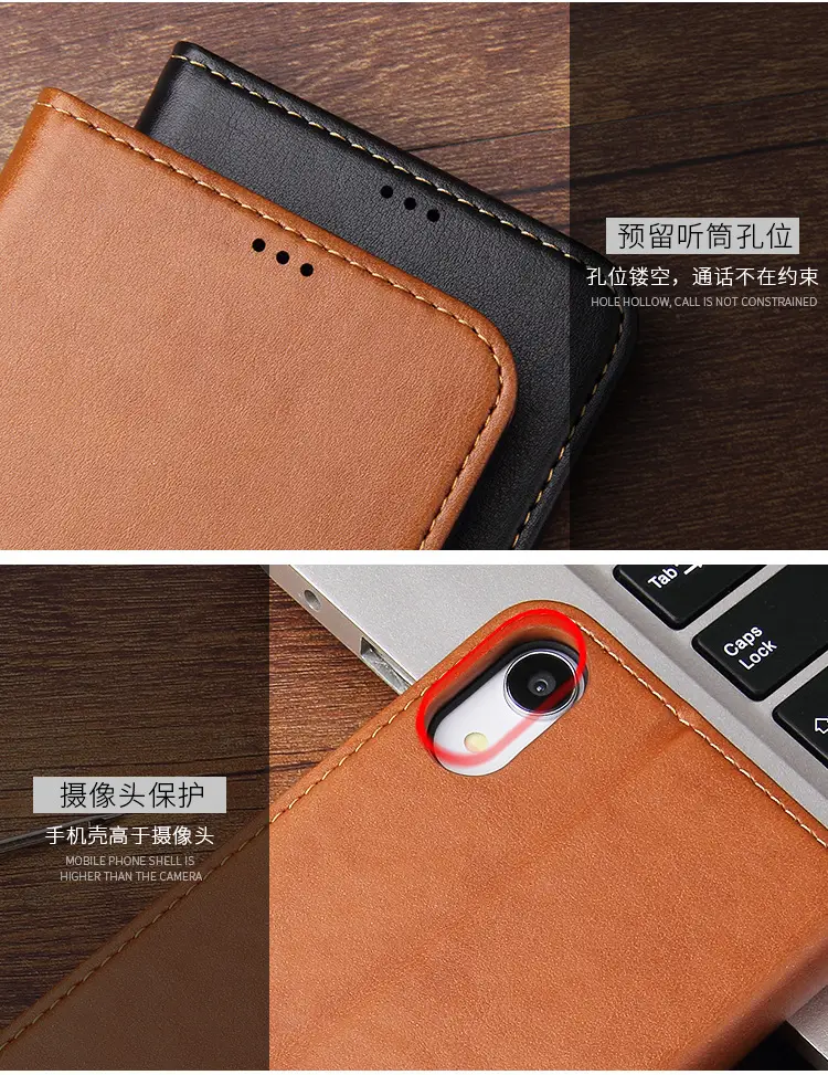 Apple iPhone 17 Leather Card Wallet Flip Case — feature 17