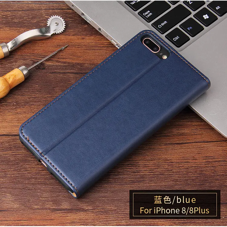 Apple iPhone 17 Leather Card Wallet Flip Case — feature 34