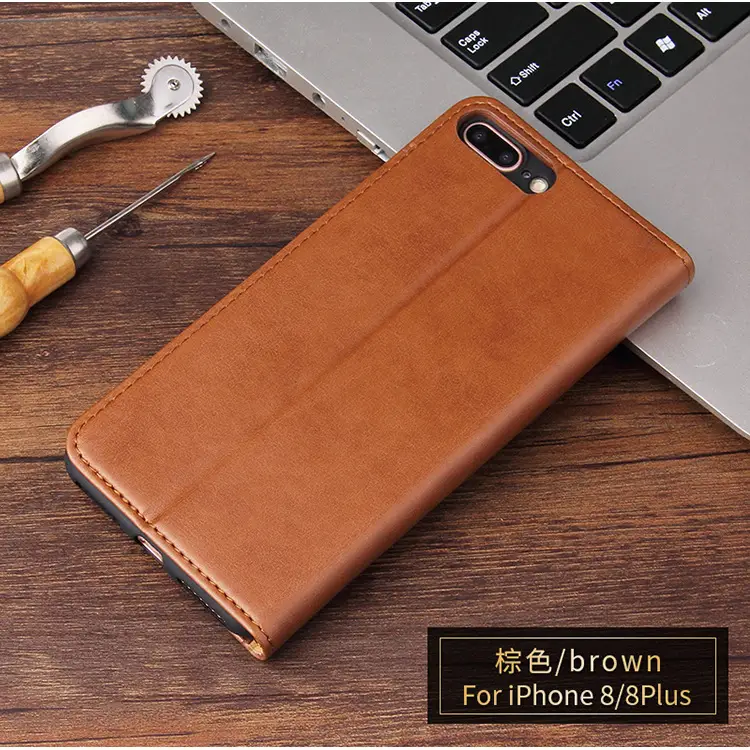 Apple iPhone 17 Leather Card Wallet Flip Case — feature 36