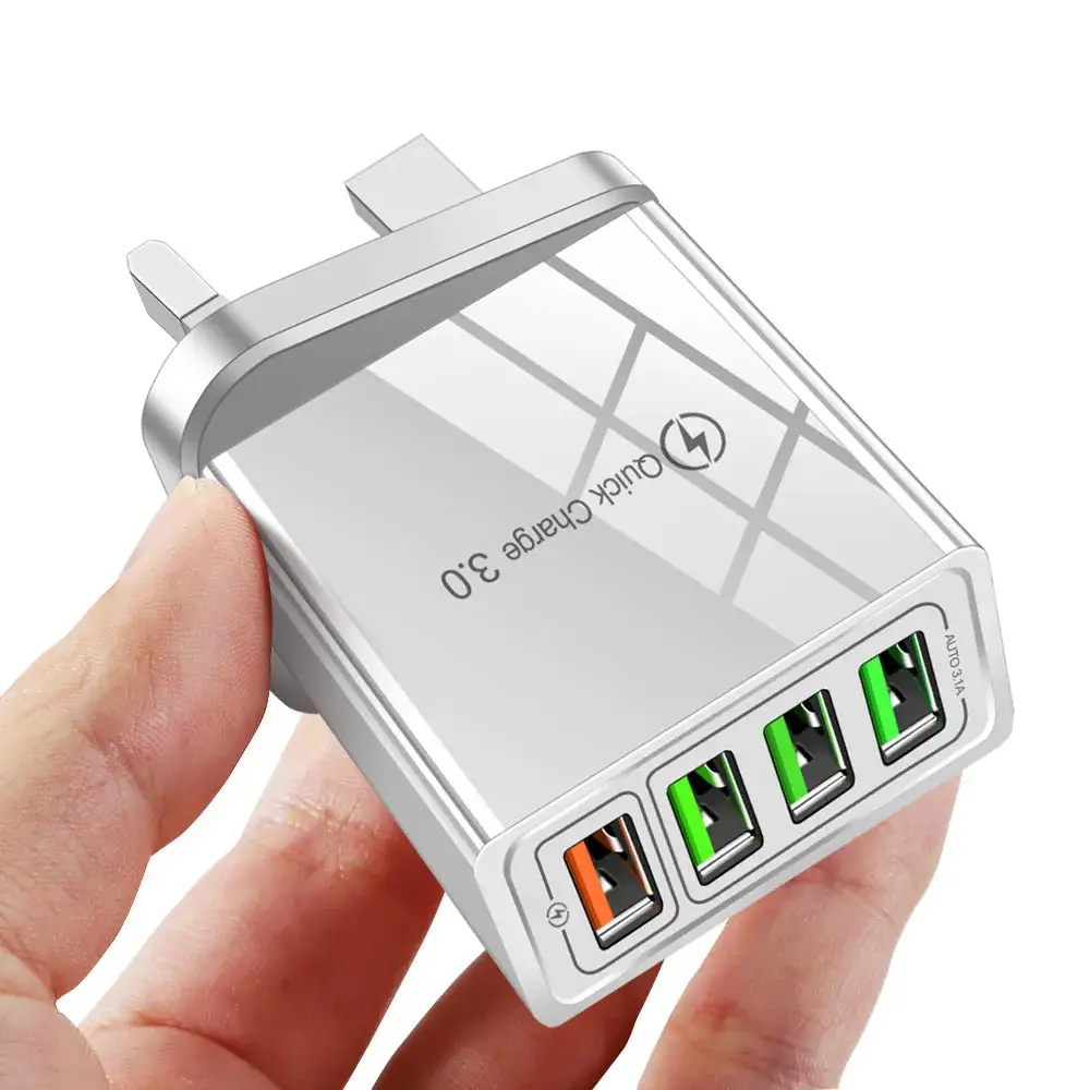 5.1A Qc3.0 4USB Fast Charging Charger - Image 2