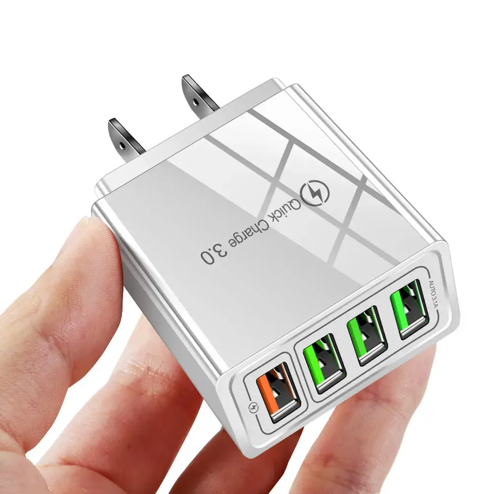 5.1A Qc3.0 4USB Fast Charging Charger - Image 4