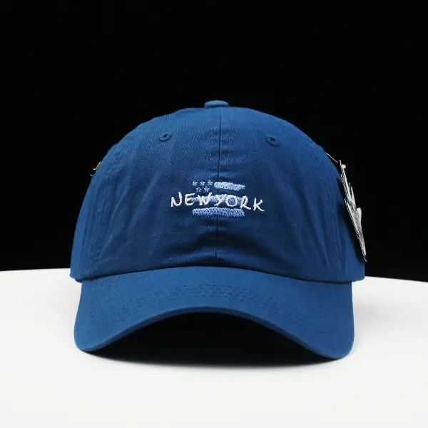 Women White New York Brand Baseball Cap