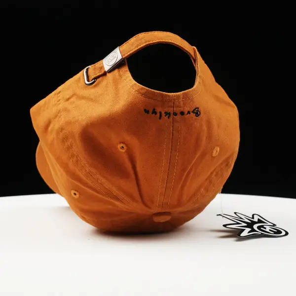 Women White New York Brand Baseball Cap - Image 6