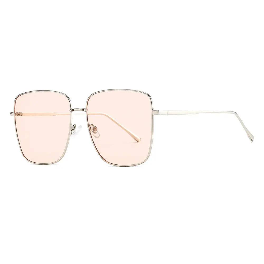 Men Women Fashionable Brown Polarized Sunglasses