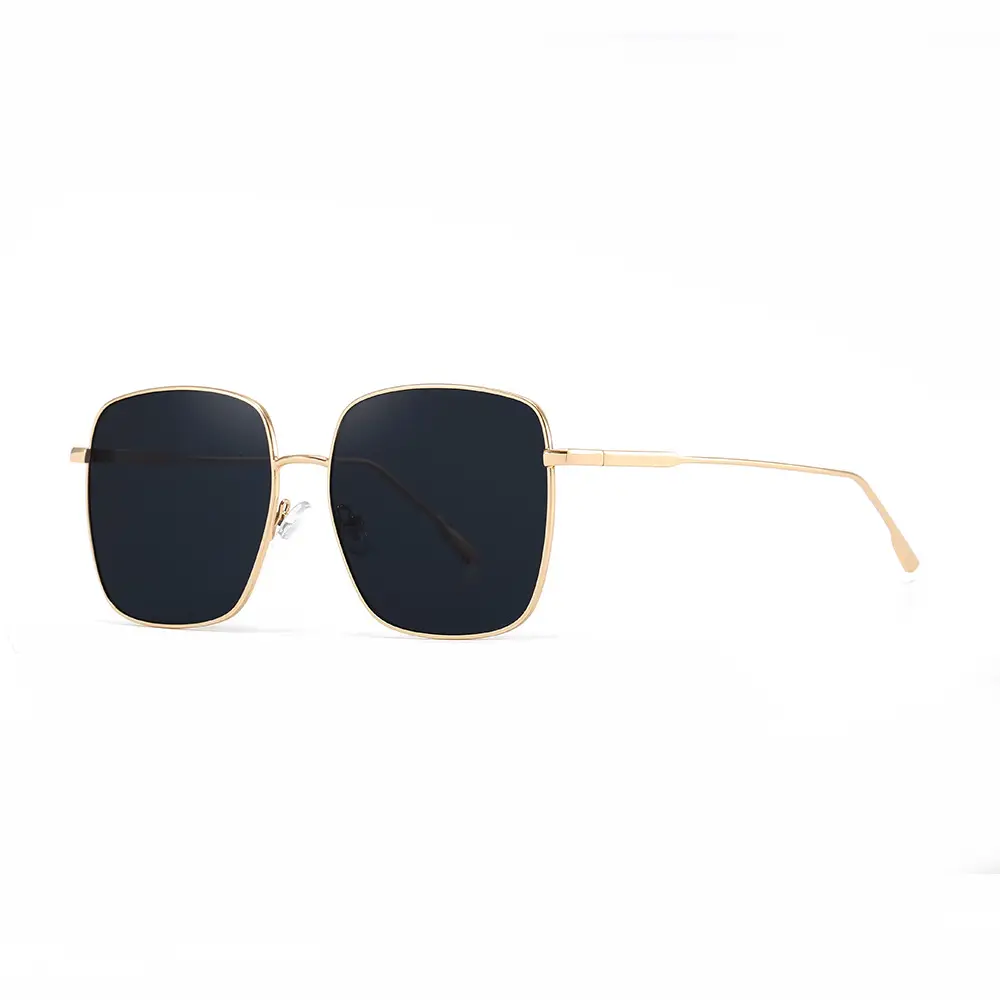 Men Women Fashionable Brown Polarized Sunglasses