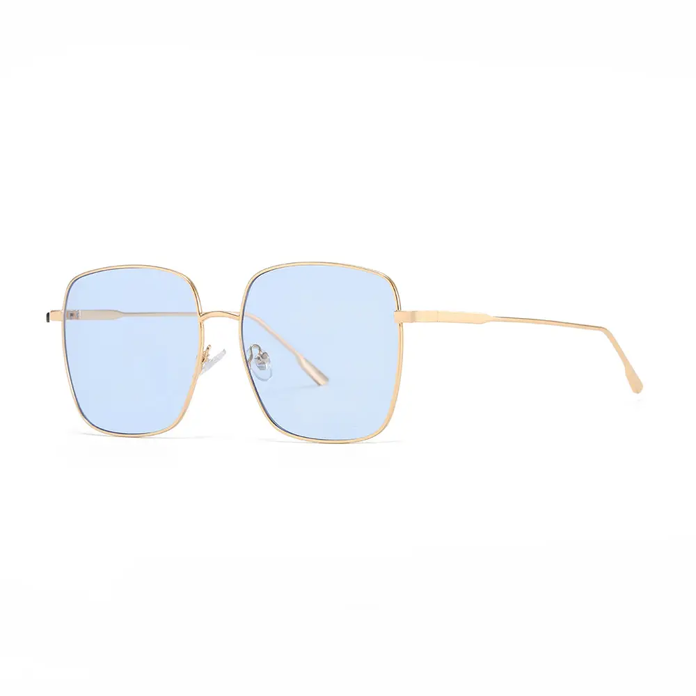Men Women Fashionable Brown Polarized Sunglasses