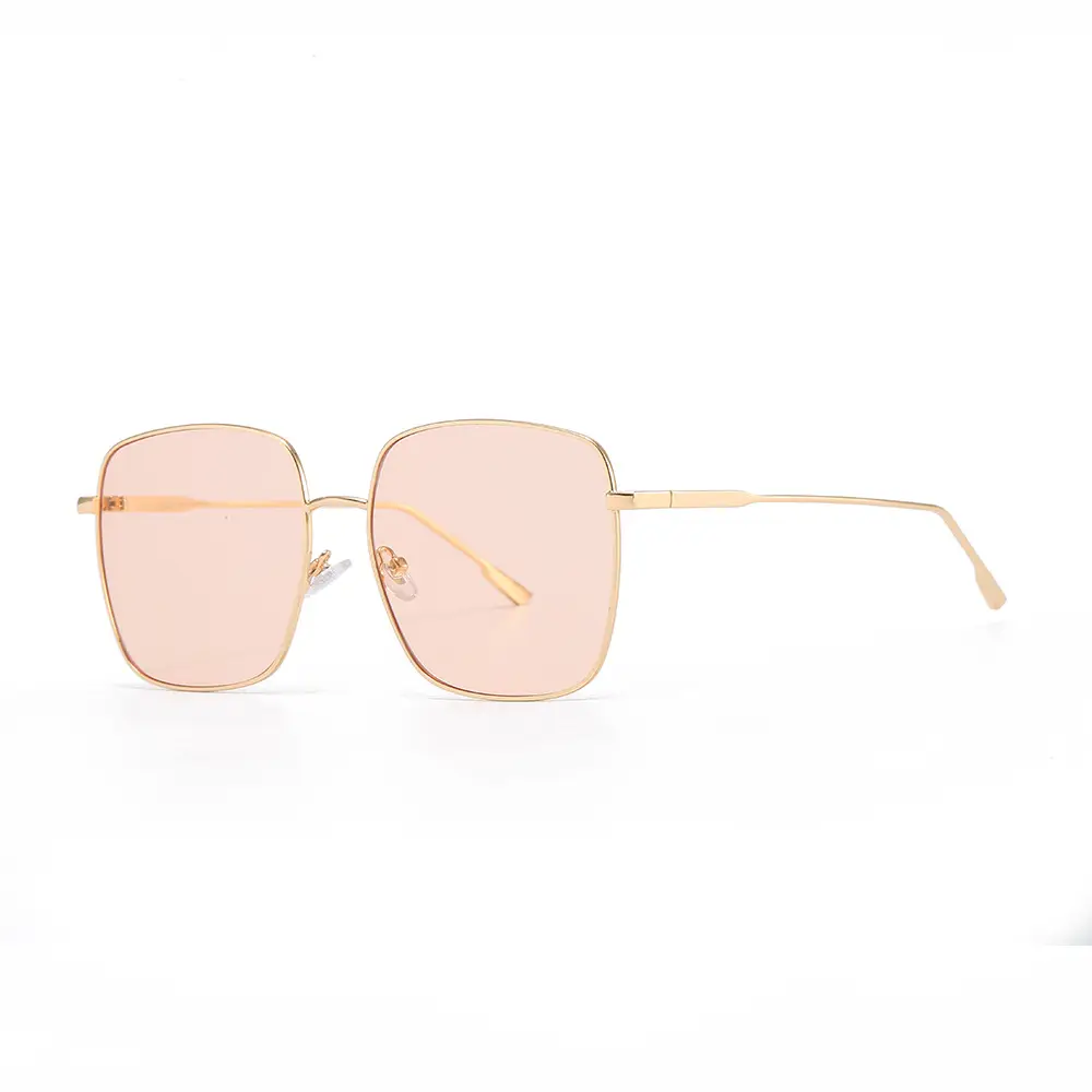 Men Women Fashionable Brown Polarized Sunglasses