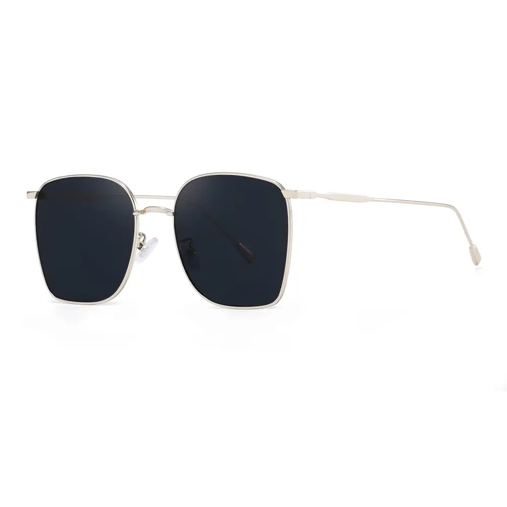 Men Women Fashionable Brown Polarized Sunglasses