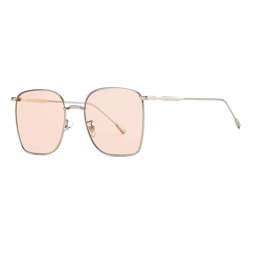 Men Women Fashionable Brown Polarized Sunglasses