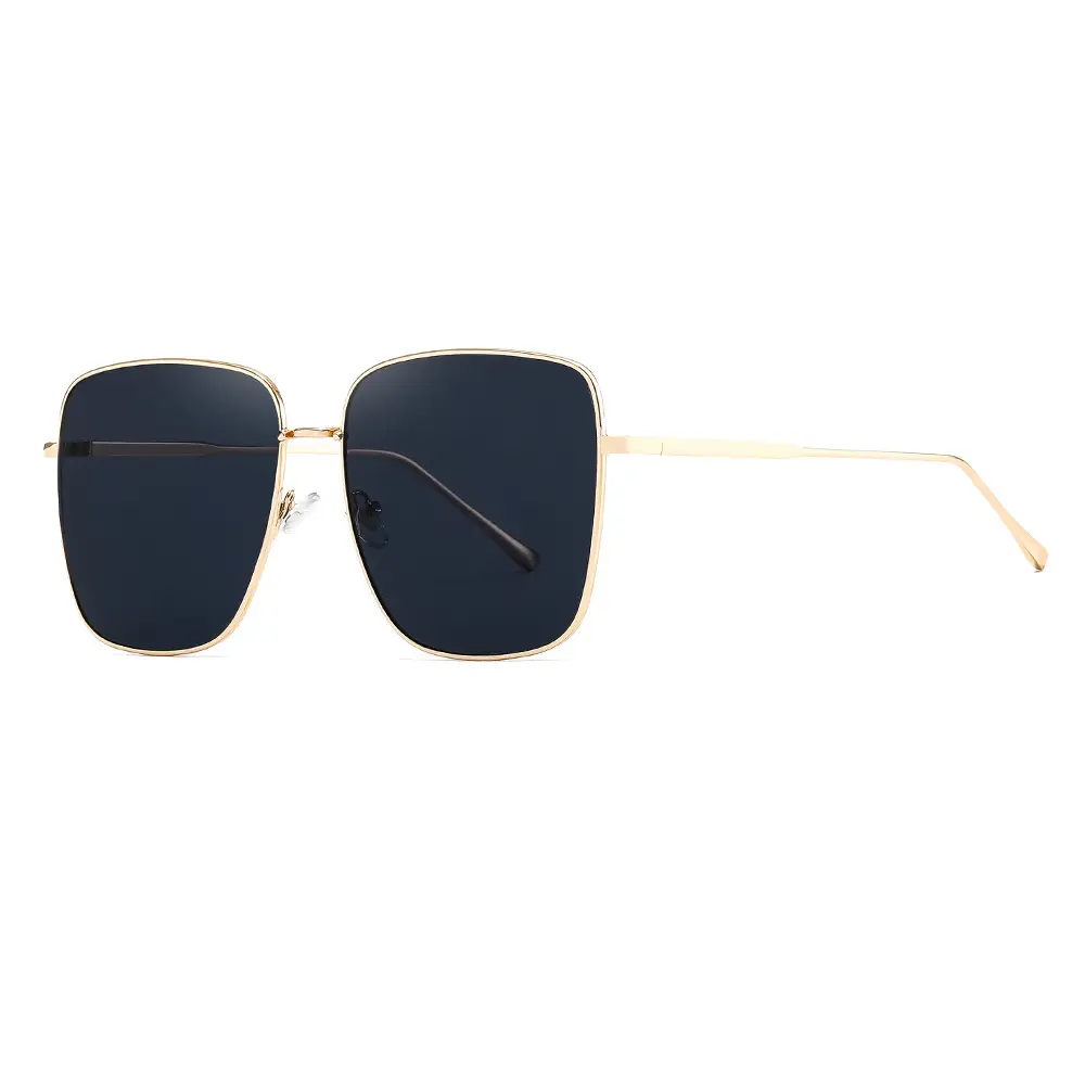 Men Women Fashionable Brown Polarized Sunglasses