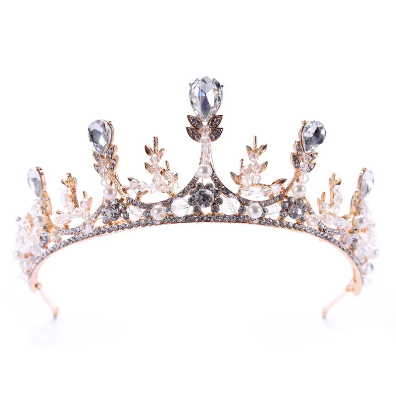 Kids Rhinestone Crown Hair Accessory for Girls - Image 7
