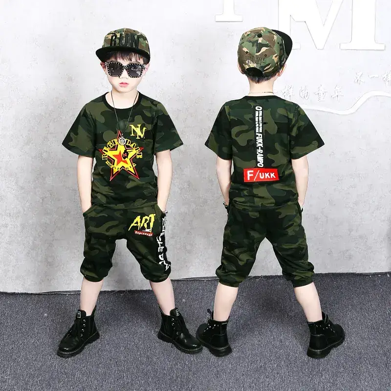 Boys Camouflage 2-Piece Summer Set Middle+ - Image 5