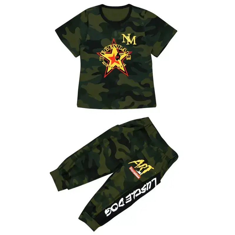 Boys Camouflage 2-Piece Summer Set Middle+ - Image 6