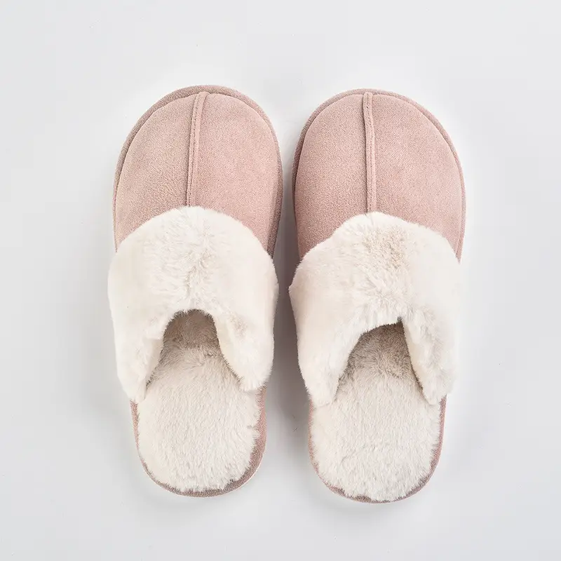 Women's Cotton Slippers for Winter 2025, New Thick-Soled Cute Indoor Warm Home Slippers, Men's Non-Slip Maternity Shoes