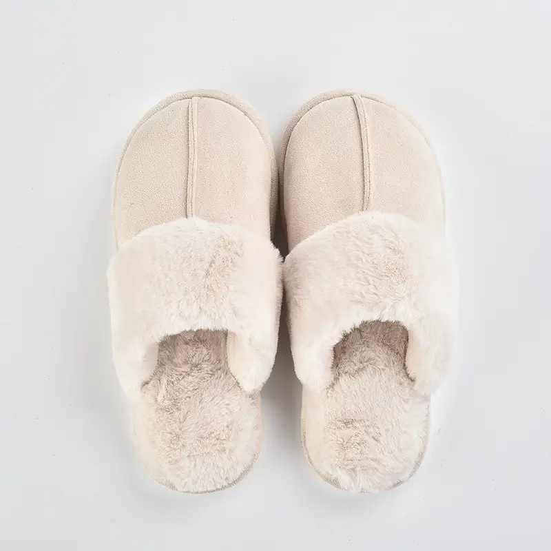 Women's Cotton Slippers for Winter 2025, New Thick-Soled Cute Indoor Warm Home Slippers, Men's Non-Slip Maternity Shoes