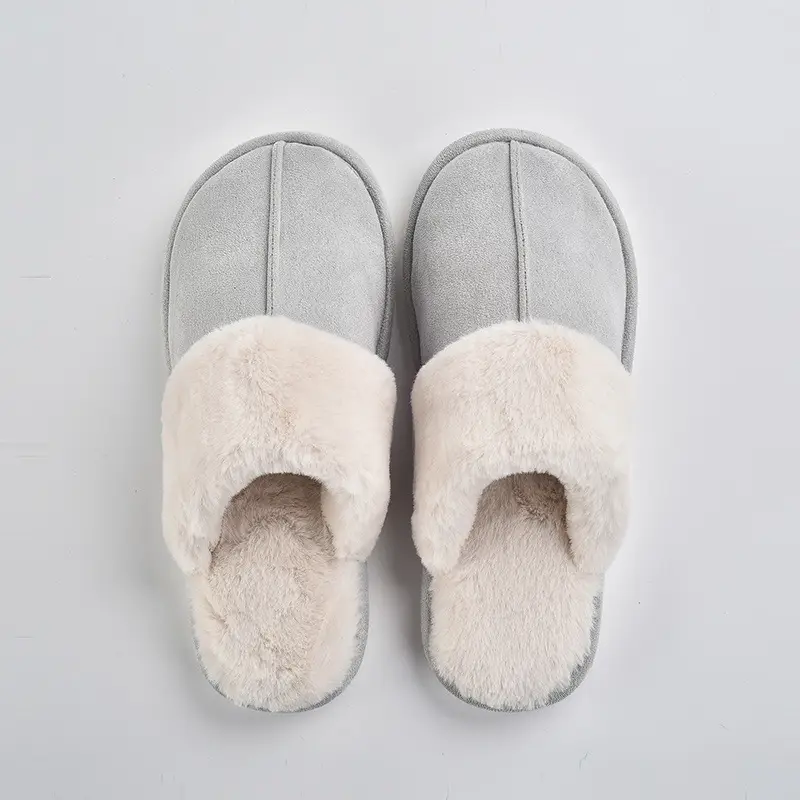 Women's Cotton Slippers for Winter 2025, New Thick-Soled Cute Indoor Warm Home Slippers, Men's Non-Slip Maternity Shoes