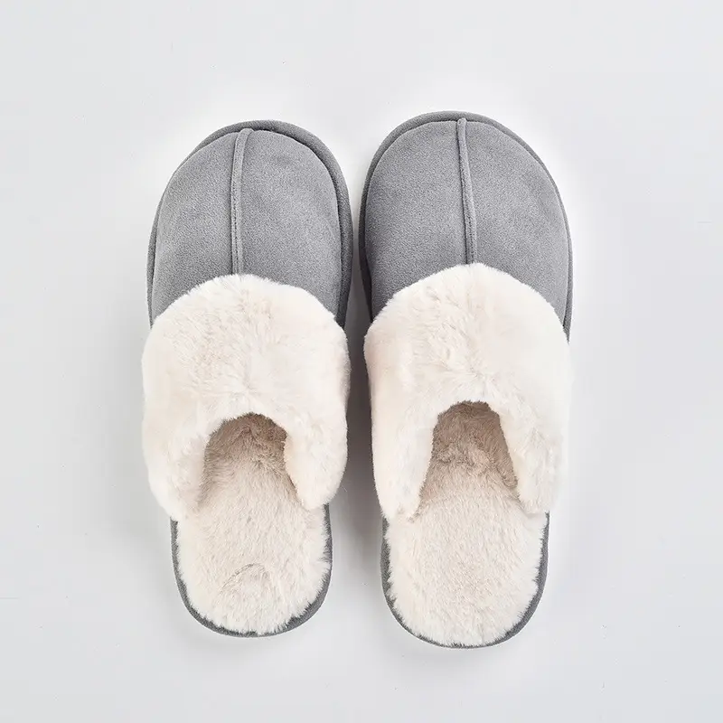 Women's Cotton Slippers for Winter 2025, New Thick-Soled Cute Indoor Warm Home Slippers, Men's Non-Slip Maternity Shoes