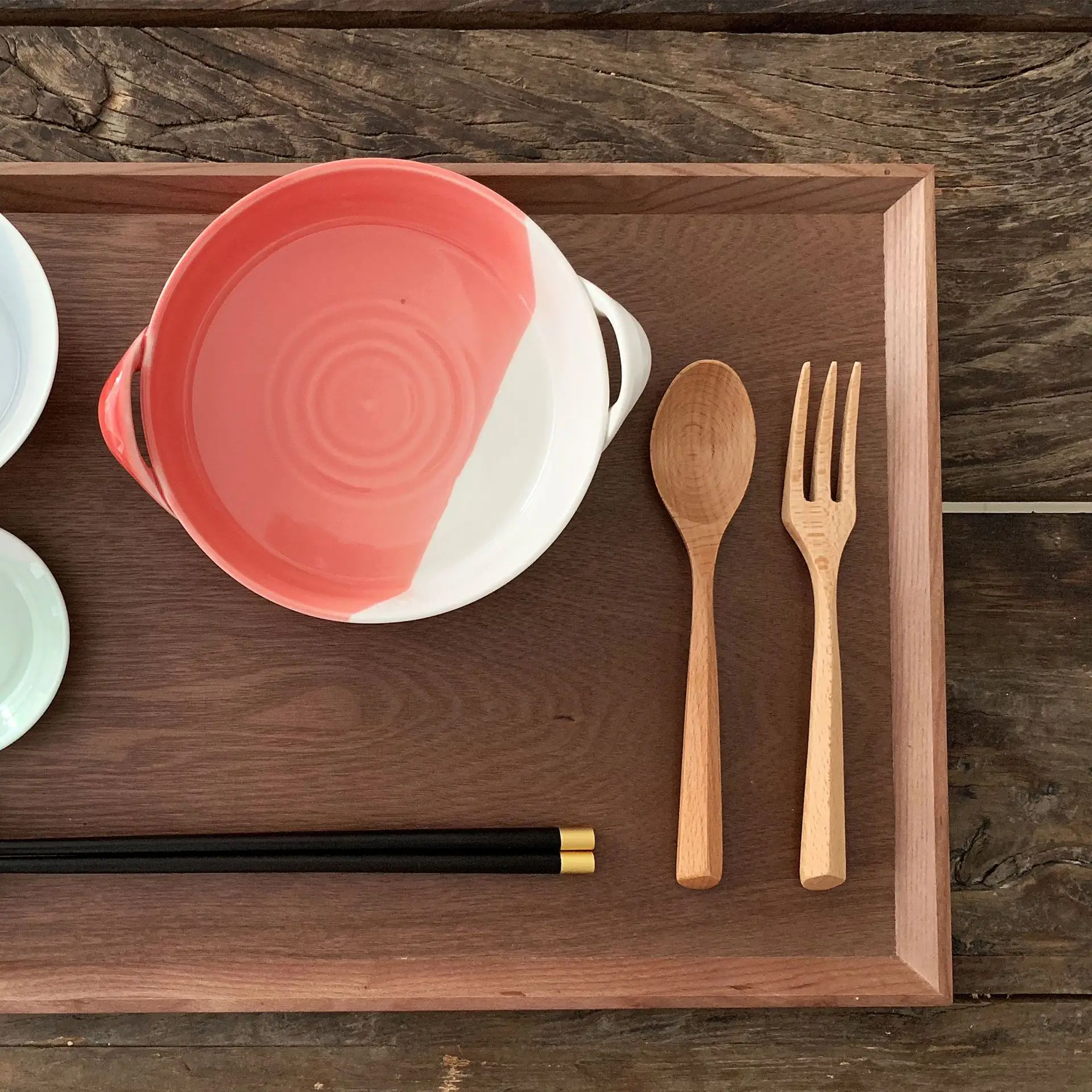 Wooden 3-Piece Kitchen Set with Ice Cream Spoon - Image 10
