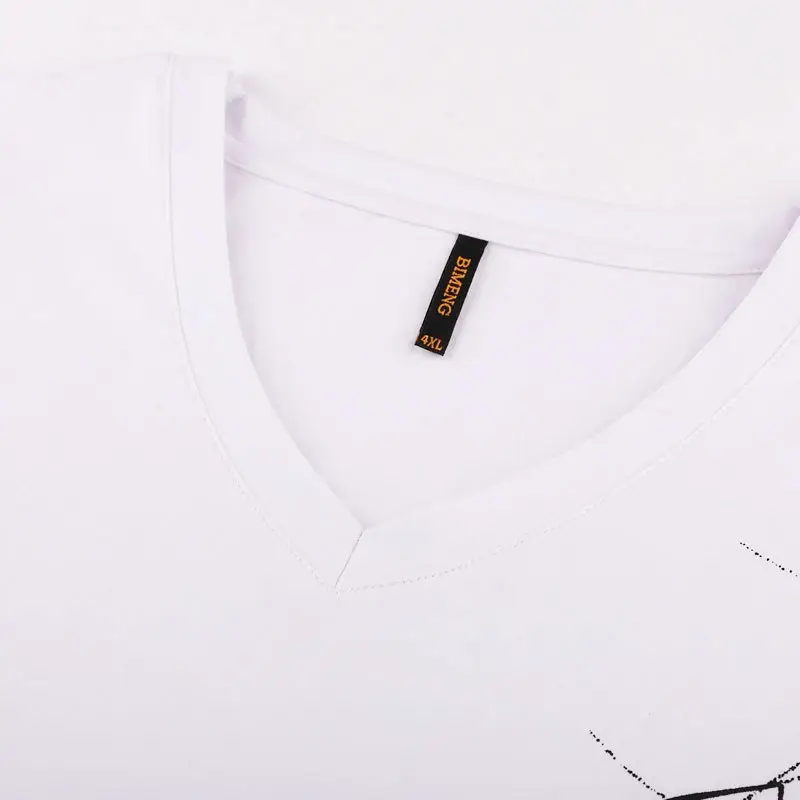 Bimeng 2019 Summer T-Shirt White Loose Plus Size - Image 4