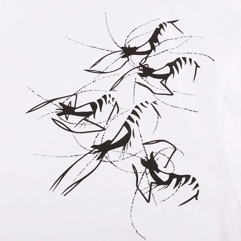 Bimeng 2019 Summer T-Shirt White Loose Plus Size - Image 5