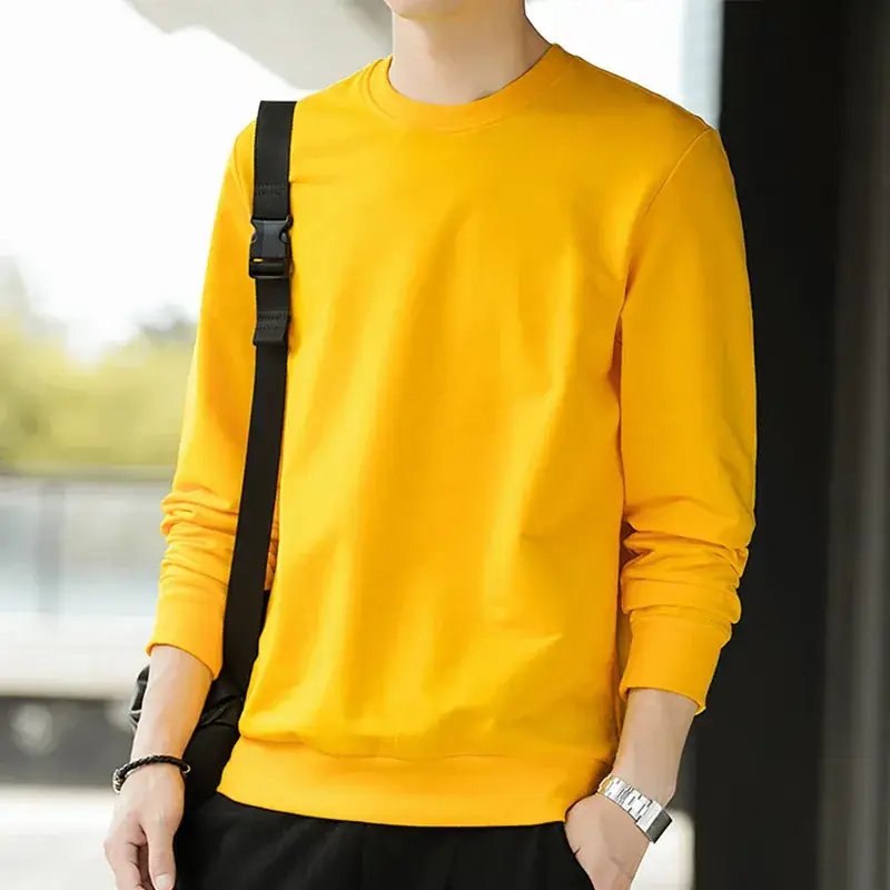 Men Blue Slim Fit Long Sleeve Sweater - Image 8