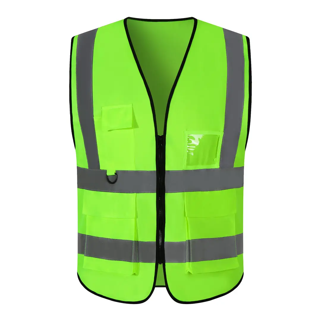 Orange Reflective Safety Vest for Outdoor Work - Image 7