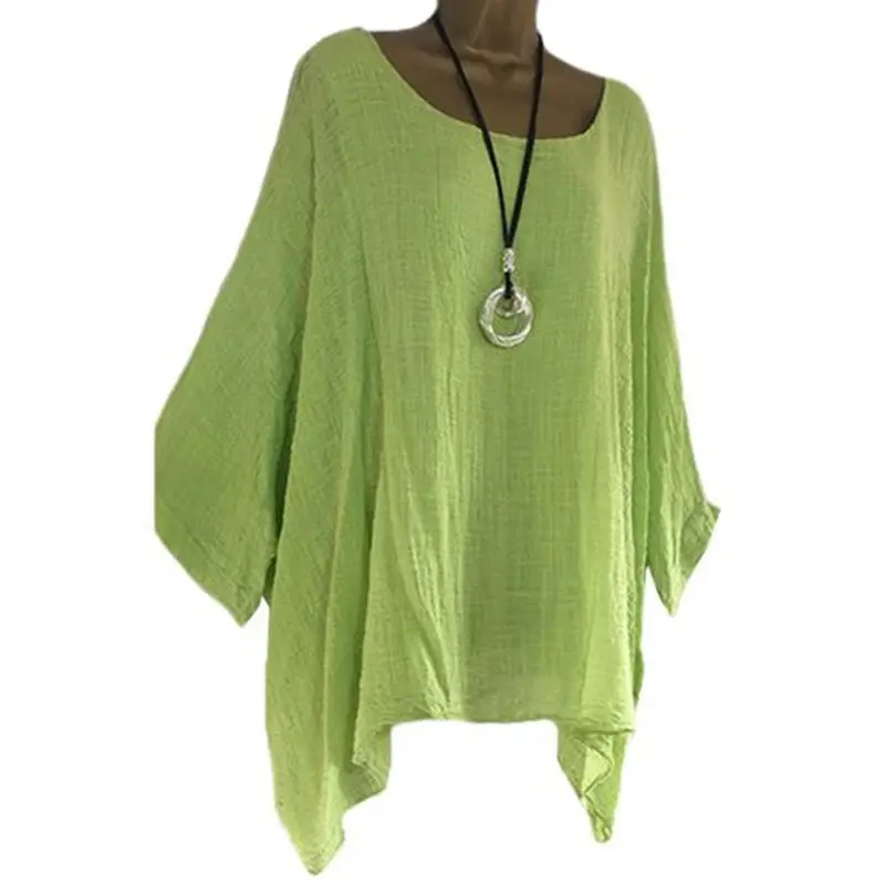 Pink Irregular Sleeve Blouse for Women - Image 28