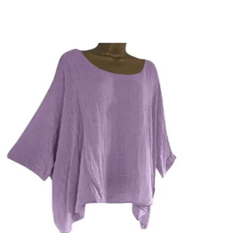 Pink Irregular Sleeve Blouse for Women - Image 30