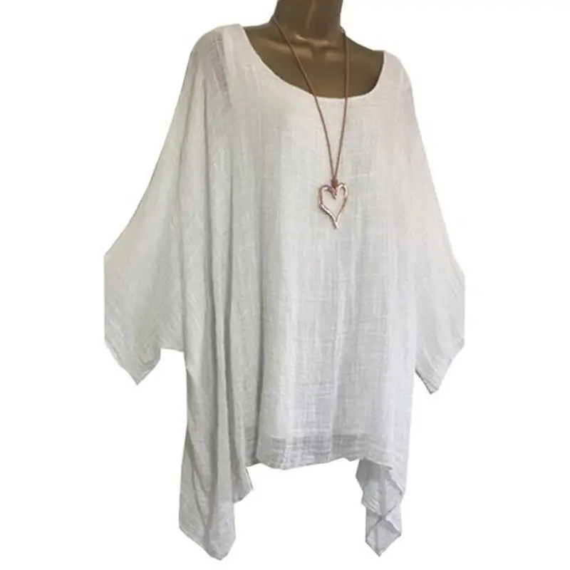 Pink Irregular Sleeve Blouse for Women - Image 13