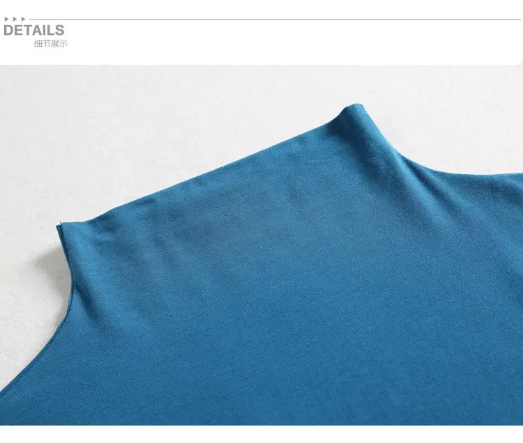 229 Short Sleeve Turtleneck T-Shirt Brown Slim Fit Women — feature 18