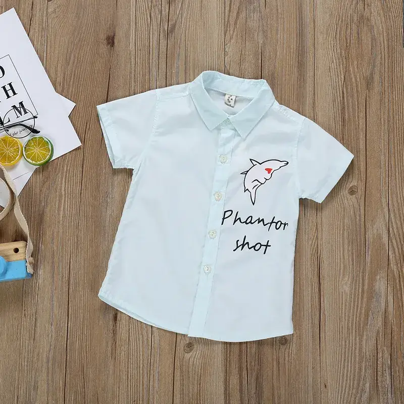 2021 Kids Phantom Shot Polo Shirt White - Image 4