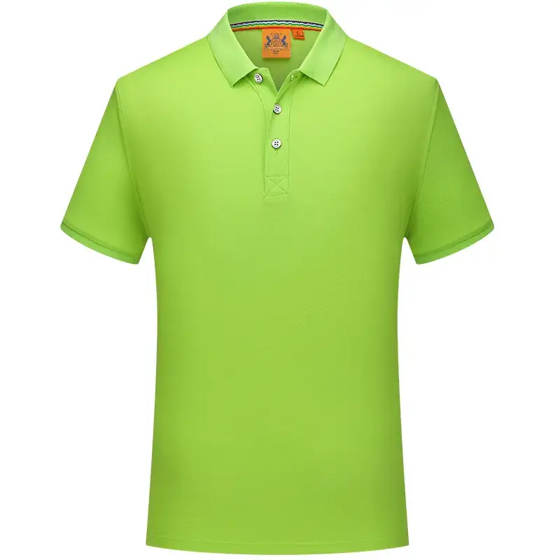 Blue Men's Polo Shirt with Embroidered Logo - Image 6