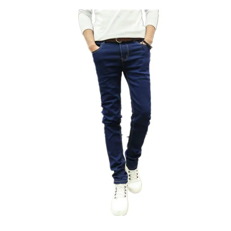 Men Slim Fit Black Pencil Pants Wholesale - Image 7