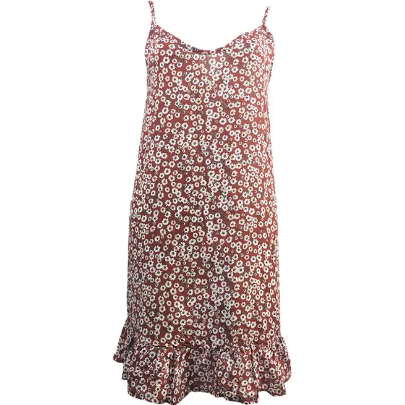 2019 Floral Halter Top Dress for Women Travel Vacation - Image 2