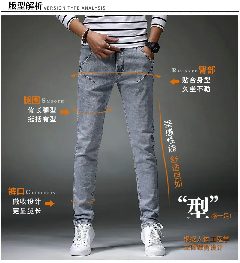 2024 Slim Fit Skinny Jeans for Men — feature 4