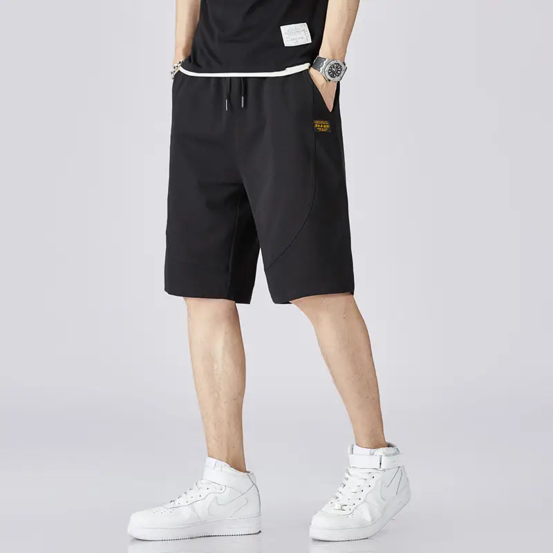 New Men's Casual Shorts Cotton Loose Fit Beach Wear - Image 14
