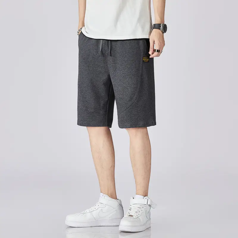 New Men's Casual Shorts Cotton Loose Fit Beach Wear - Image 16