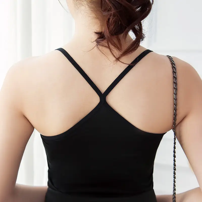 Black Camisole Short Dress for Women Summer 2025 - Image 7