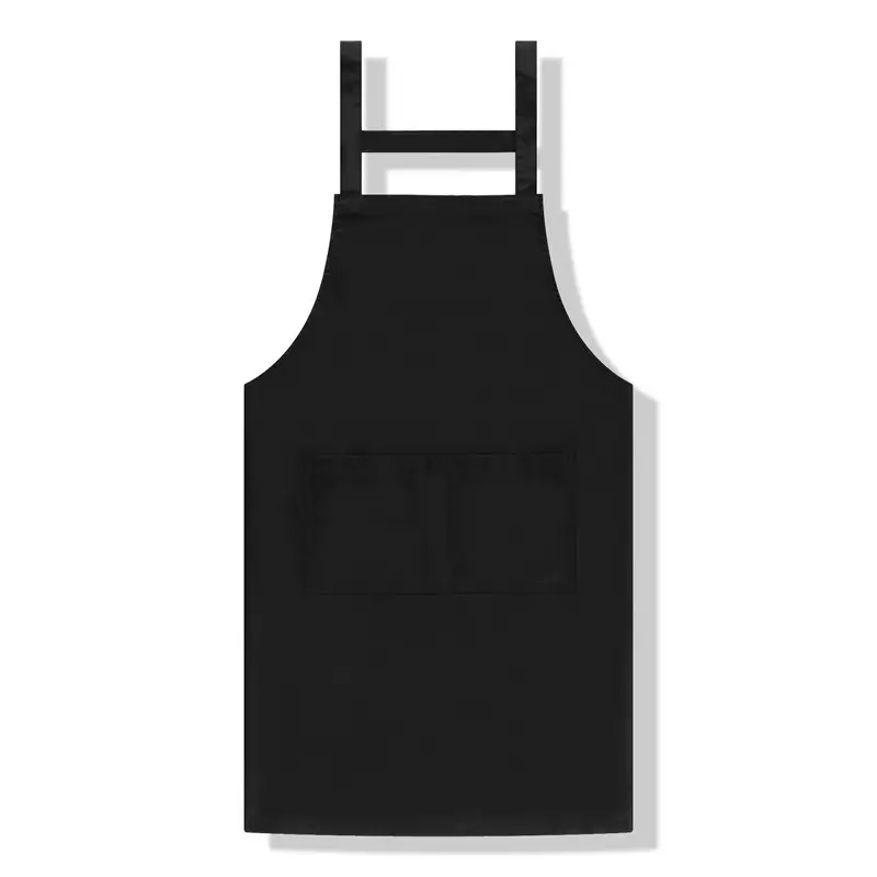 Red Customizable Apron for Kitchen & Home Use - Image 3