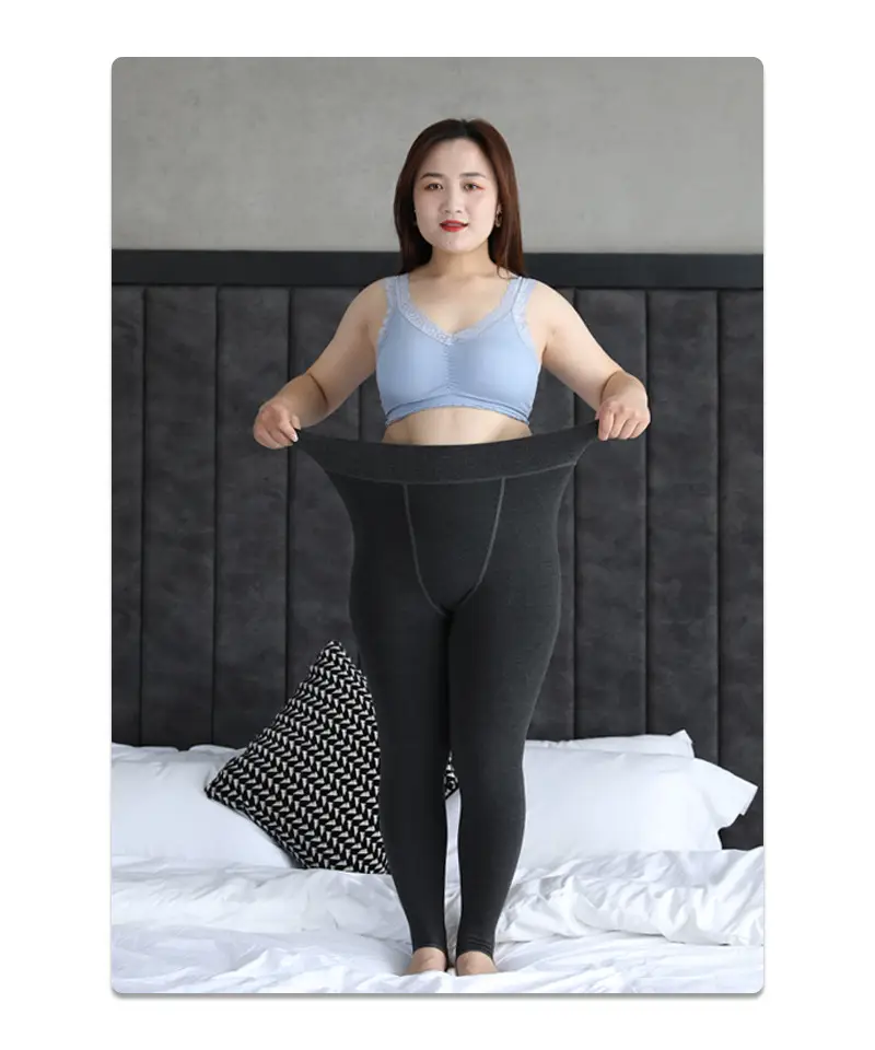 2022 Thin Leggings Women Plus Size Black — feature 10