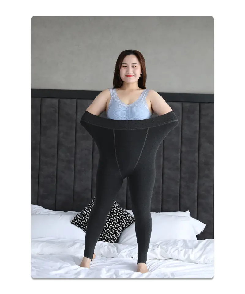 2022 Thin Leggings Women Plus Size Black — feature 15