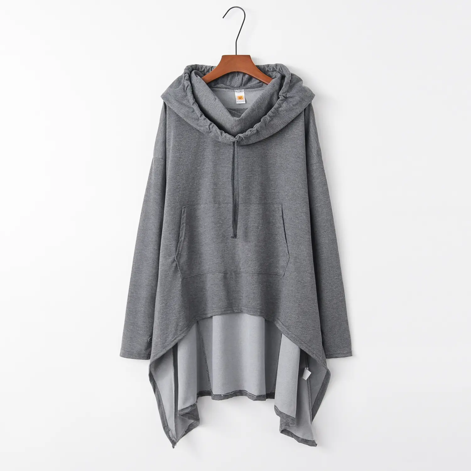 Women Olive Green Hooded Vest Fall Winter 2023 - Image 7