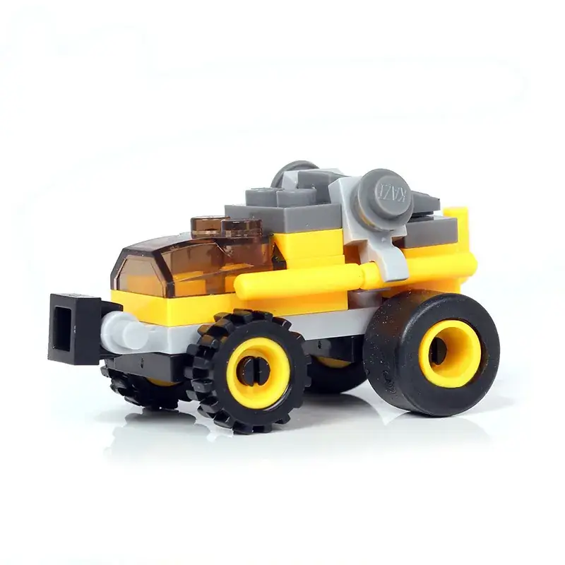Kaizhi Mini Trucks for Kids Plastic Building Blocks