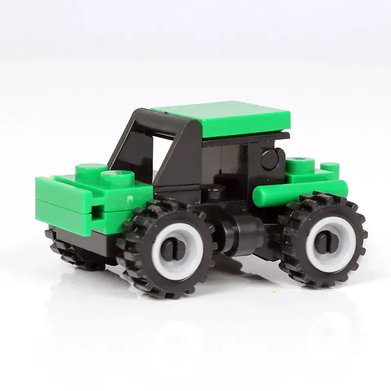 Kaizhi Mini Trucks for Kids Plastic Building Blocks