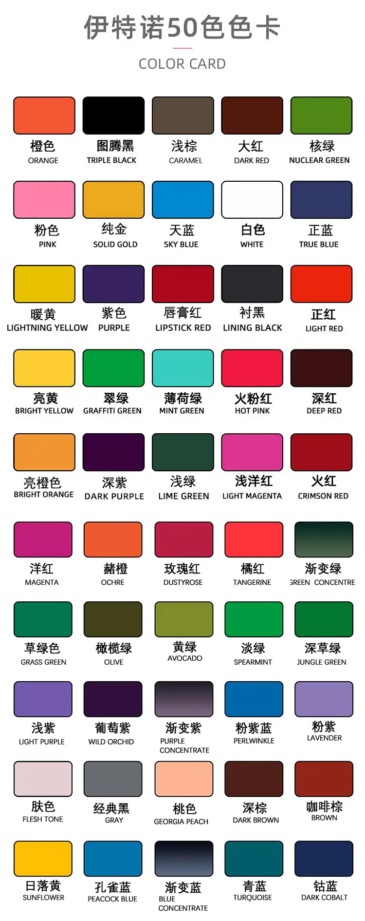 Eitno 7 Color Tattoo Pigment 30ml Set — feature 5
